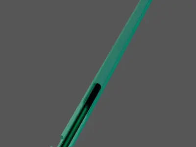Sword art online Dark Repulser  Sword Kirito 3D model 3D model