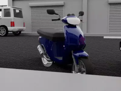 Scooty 3D model