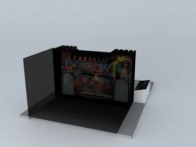 Train Witch Free 3D model