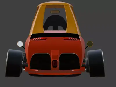 Mini Go-Kart  3D model
