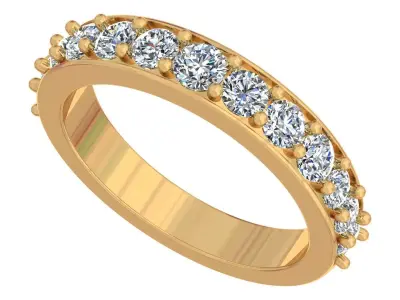 Tapered Diamond Band 3D print model purchase