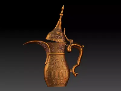CUP COFFEE ARABIAN 3D print model