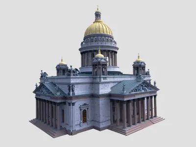 Saint Isaac Cathedral 3D model