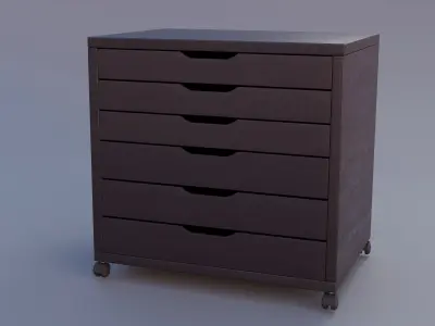 Alex Cabinet Free 3D model