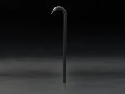 crowbar Low-poly 3D model order