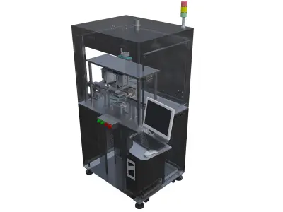 Online transplanting marking machine 3D model