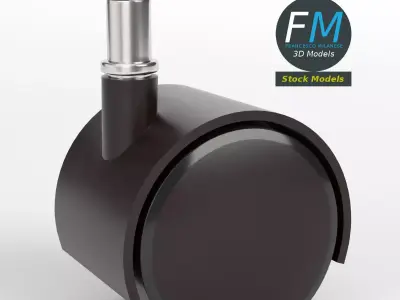 Trolley wheel 3 3D model