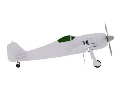 AIRCRAFT FW190F8 Free 3D model
