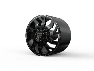 corleone front barzini dually wheel 3D print model 3D print model