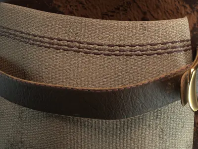 Leather bag Low-poly 3D model purchase