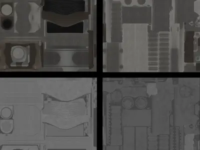 Realistic Scope Low-poly 3D model
