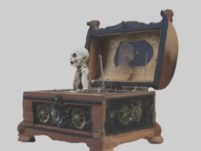Creepymusicboxmode 1 Low-poly 3D model