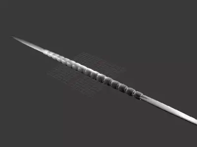 dual spear 3D model