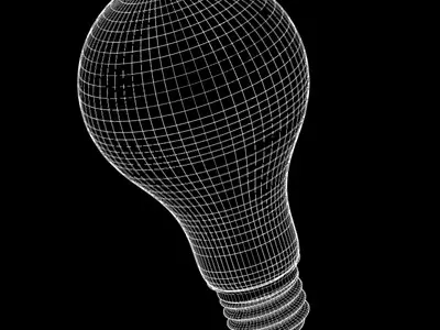 Light Bulb 60W 3D model