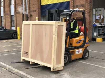 Model Railway Wooden Transport Shipping Crates  3D print model