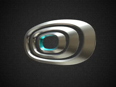 thunder power logo 3D model