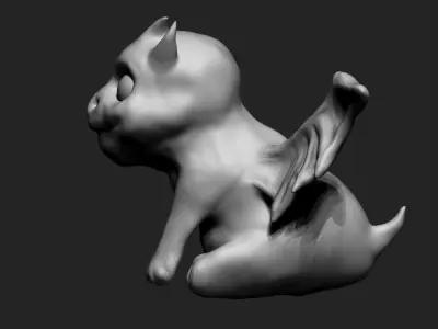 Dragon demon 3D model