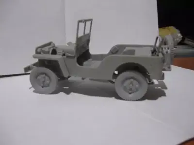Willys MB 3D print model