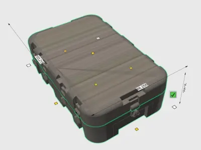 Ammo Crate Bundle Containers 3D print model