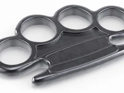 Classic Steel Knuckle 3D model