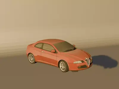 Alfa Romeo GT - Italian Sport Coupe 3D model