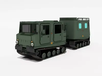 Combat Equipment - Bandvagn 206 3D model