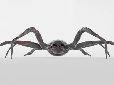 Spider Free low-poly 3D model