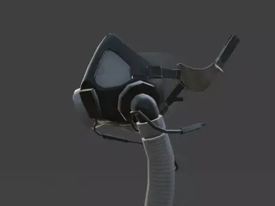oxygen mask 3D model