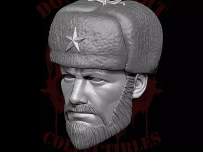 Big Bear GI Joe Fan Art STL Files For Action Figures 3D print model