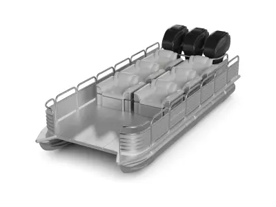 Performance Pontoon 3D model