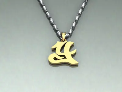 Pendant Y-y1 3D print model