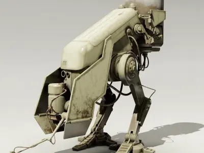 Star Wars Farming Droid Free 3D model