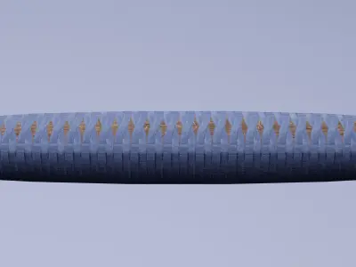Chinese stylized sword Lowpoly Low-poly 3D model