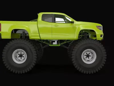 Monster Truck 3D model shop