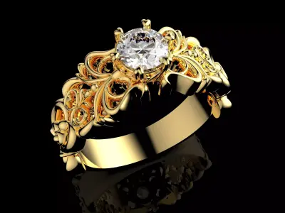 Gold N1025 3D print model