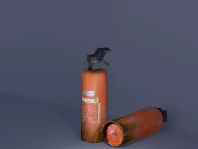 Fire silander Free low-poly 3D model