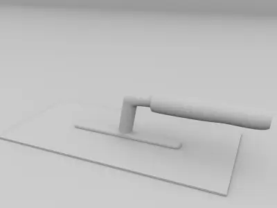 Plastering Trowel 3D model purchase