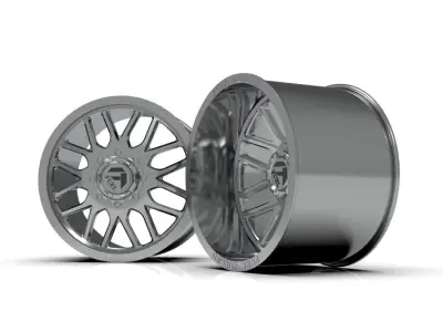 FUEL DUALLY WHEELS FF66D FRONT AND REAR 3D print model