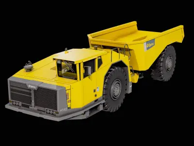  Underground Mining Truck Epiroc MT-42 Clear PBR 