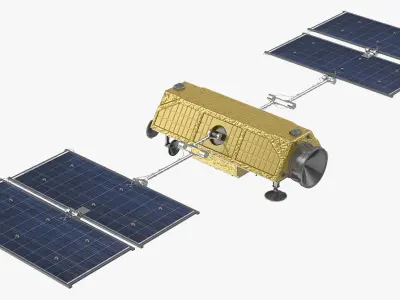 Communications Satellite  purchase 3D model