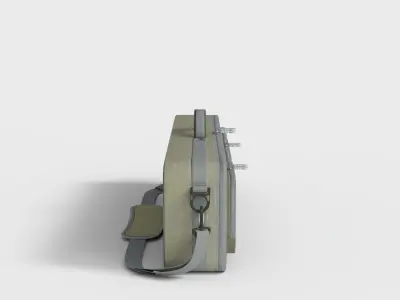 FISHING GEAR Low-poly 3D model