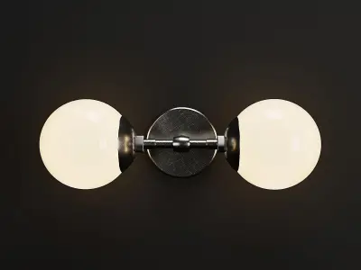 Polaris Sconce wall lamp by Arteriors 3D model