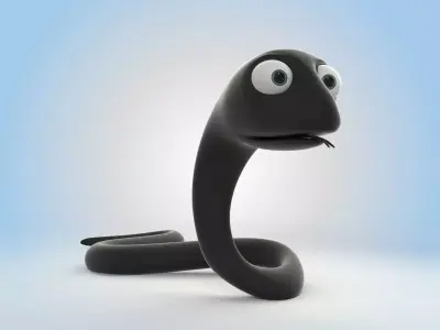 Black Snake 3D model