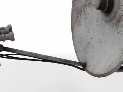 satellite tv dish 3D model