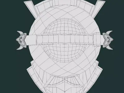 Royal Guardian Shield Free 3D model