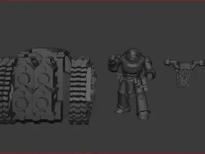 Space Chads Estoc Acumulator 3D print model