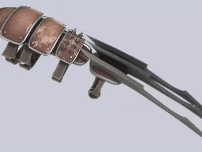 Claw weapon collection 3D Model Pack