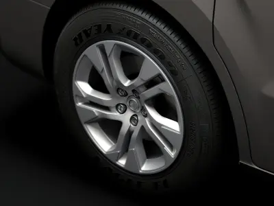 Vauxhall Vivaro 2020 wheel 3D model