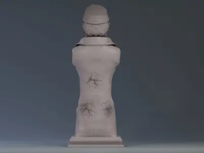STATUE TO THE LOST SAILOR READY TO PRINT 3D print model