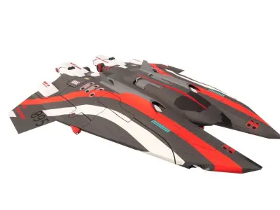 Spaceship-spacecraft-52 3D model